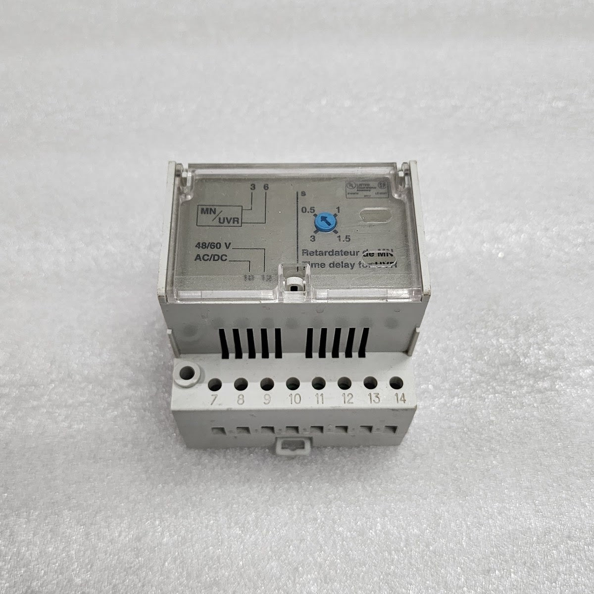 33680 MN/UVR ADJ DELAY UNIT 48-60V AC/DC