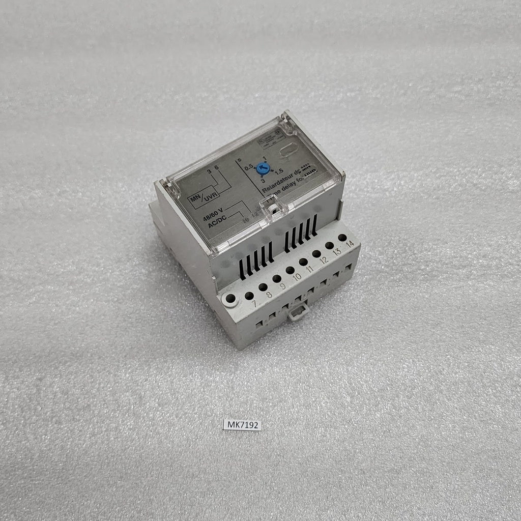 33680 MN/UVR ADJ DELAY UNIT 48-60V AC/DC