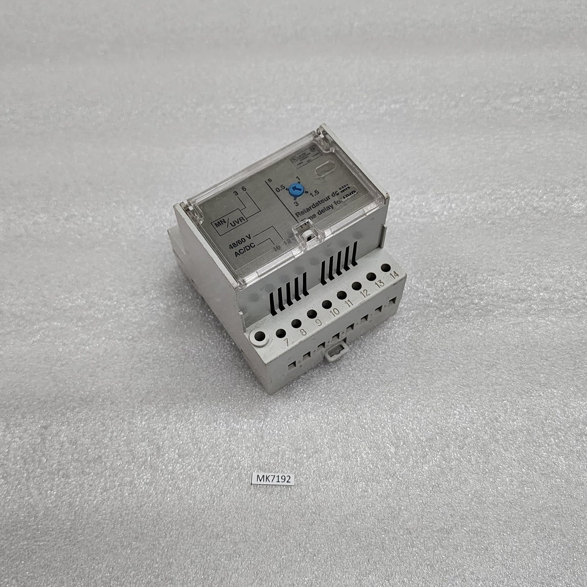 33680 MN/UVR ADJ DELAY UNIT 48-60V AC/DC