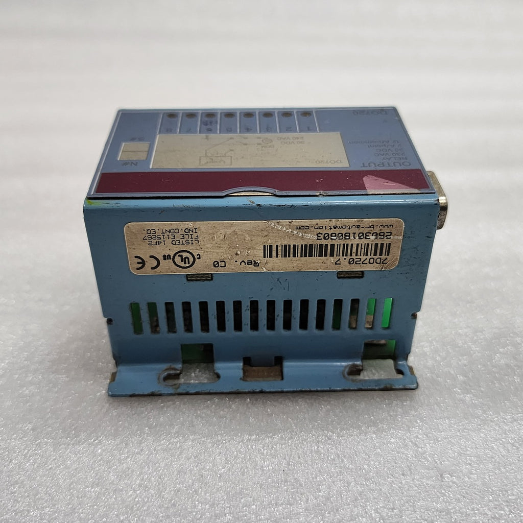 B&R AUTOMATION 7DO720.7 OUTPUT RELAY MODULE