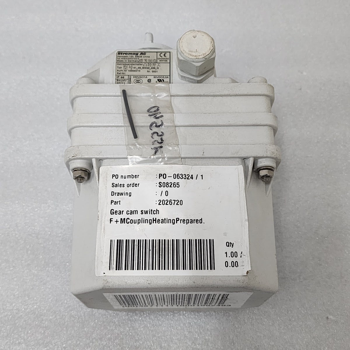 STROMAG 155540/10 GEAR CAM SWITCH 2026720