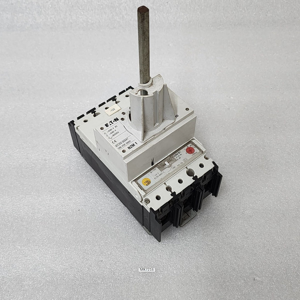 EATON NZM 1 3-POLE CIRCUIT BREAKER NZM B1 100A