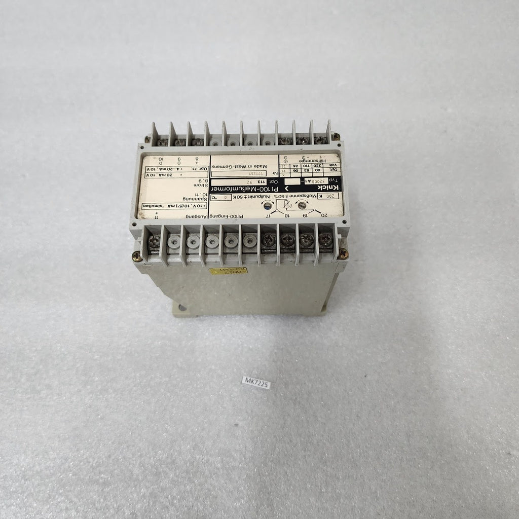 KNICK 32000 A1 Pt100-Meßumformer