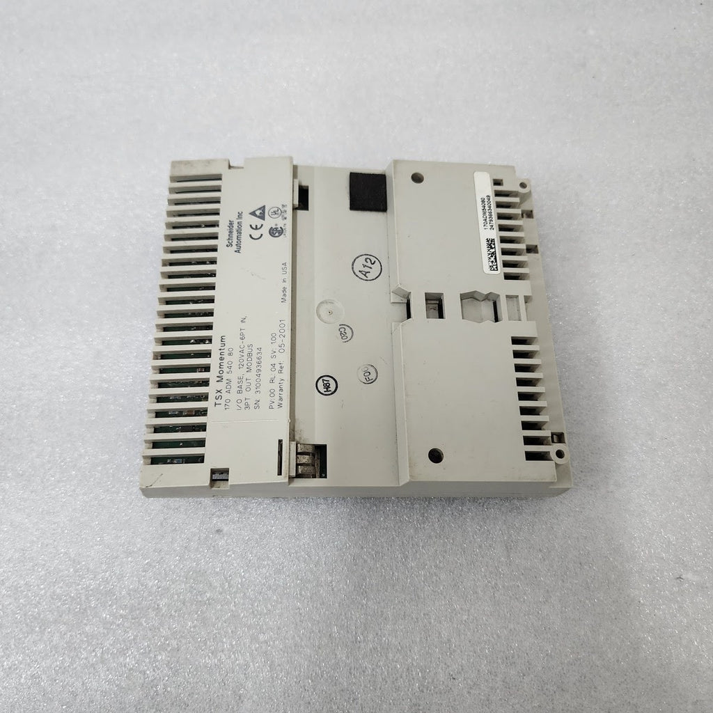 SCHNEIDER AUTOMATION 170 ADM 540 80 I/O BASE MODULE