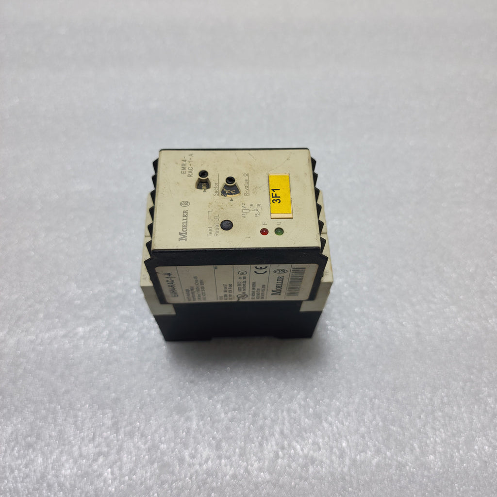 MOELLER EMR4-RAC-1-A INSULATION MONITORING RELAY 24-240VAC/DC