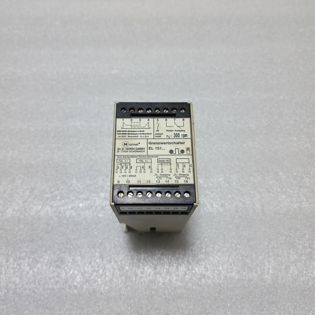 HORNEL EL151023/47 EL151 GRENZWERTSCHALTER LIMIT SWITCH MODULE | 101955