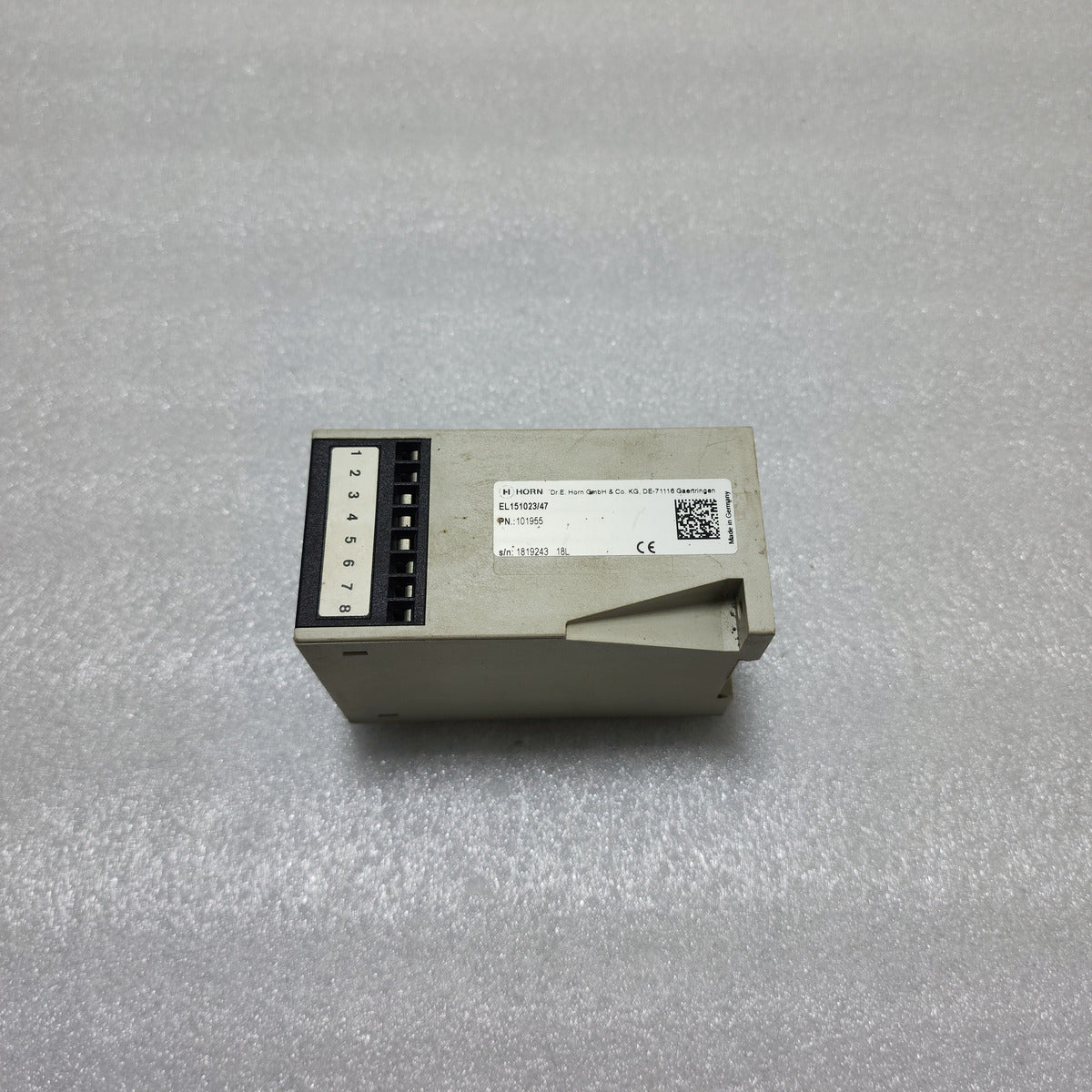 HORNEL EL151023/47 EL151 GRENZWERTSCHALTER LIMIT SWITCH MODULE | 101955