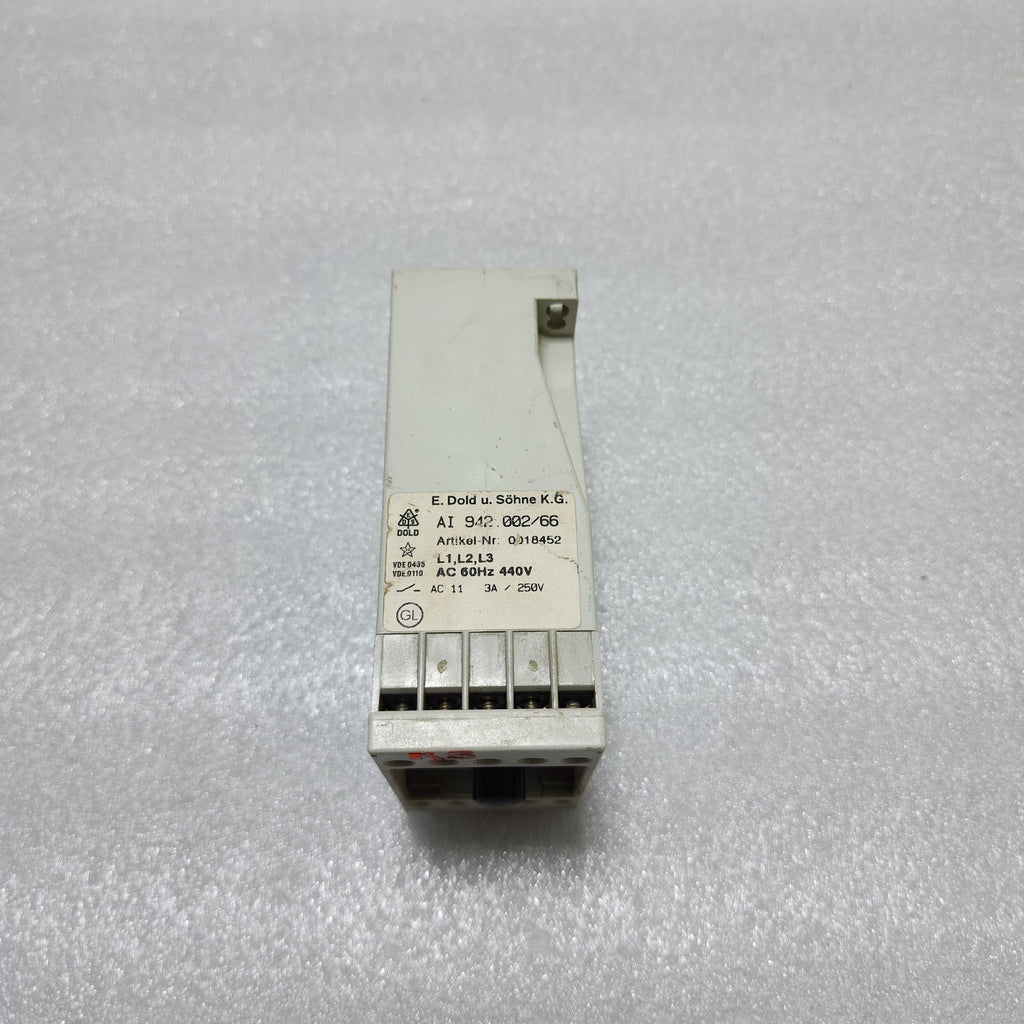 DOLD AI 942.002/66 TIME RELAY 0018452 440V