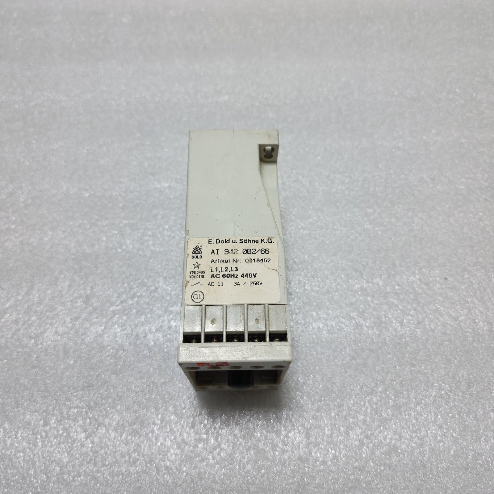 DOLD AI 942.002/66 TIME RELAY 0018452 440V