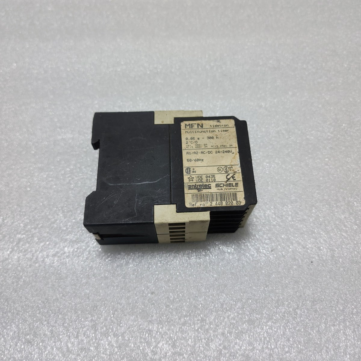 ENTRELEC SCHIELE MFN MULTIFUNCTION TIMER 2.440.020.03 24-240V AC/DC