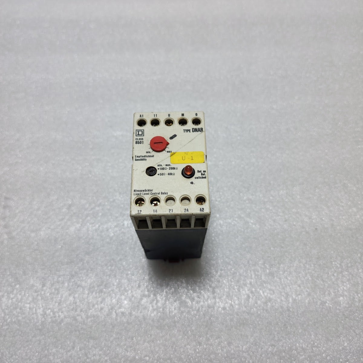 SQUARE D DNAR-8501-B LIQUID LEVEL CONTROL RELAY 240V