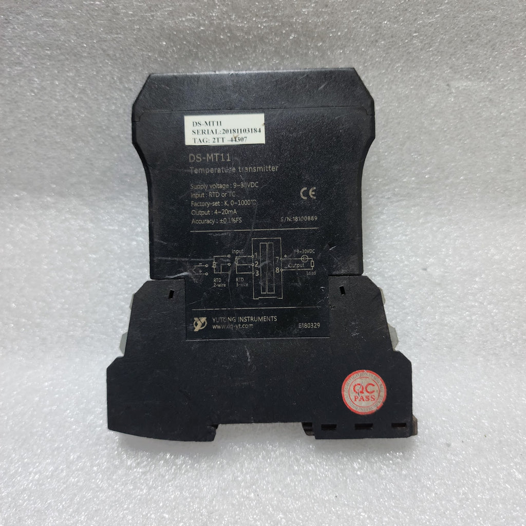 YUTONG INSTRUMENT DS-MT11 TEMPERATURE TRANSMITTER 9-30VDC HART