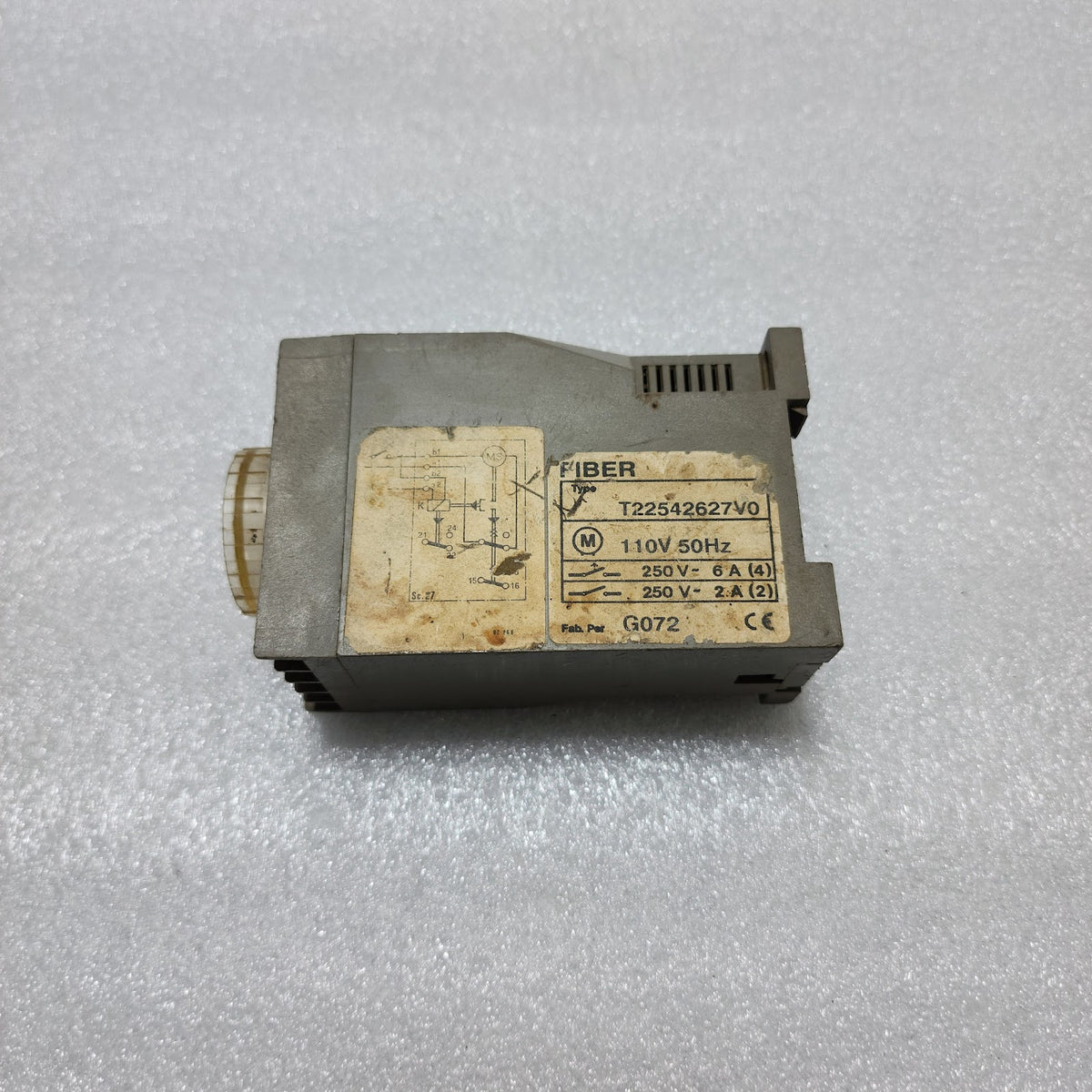 FIBER T22 TIMER RELAY T22542627V0 110V