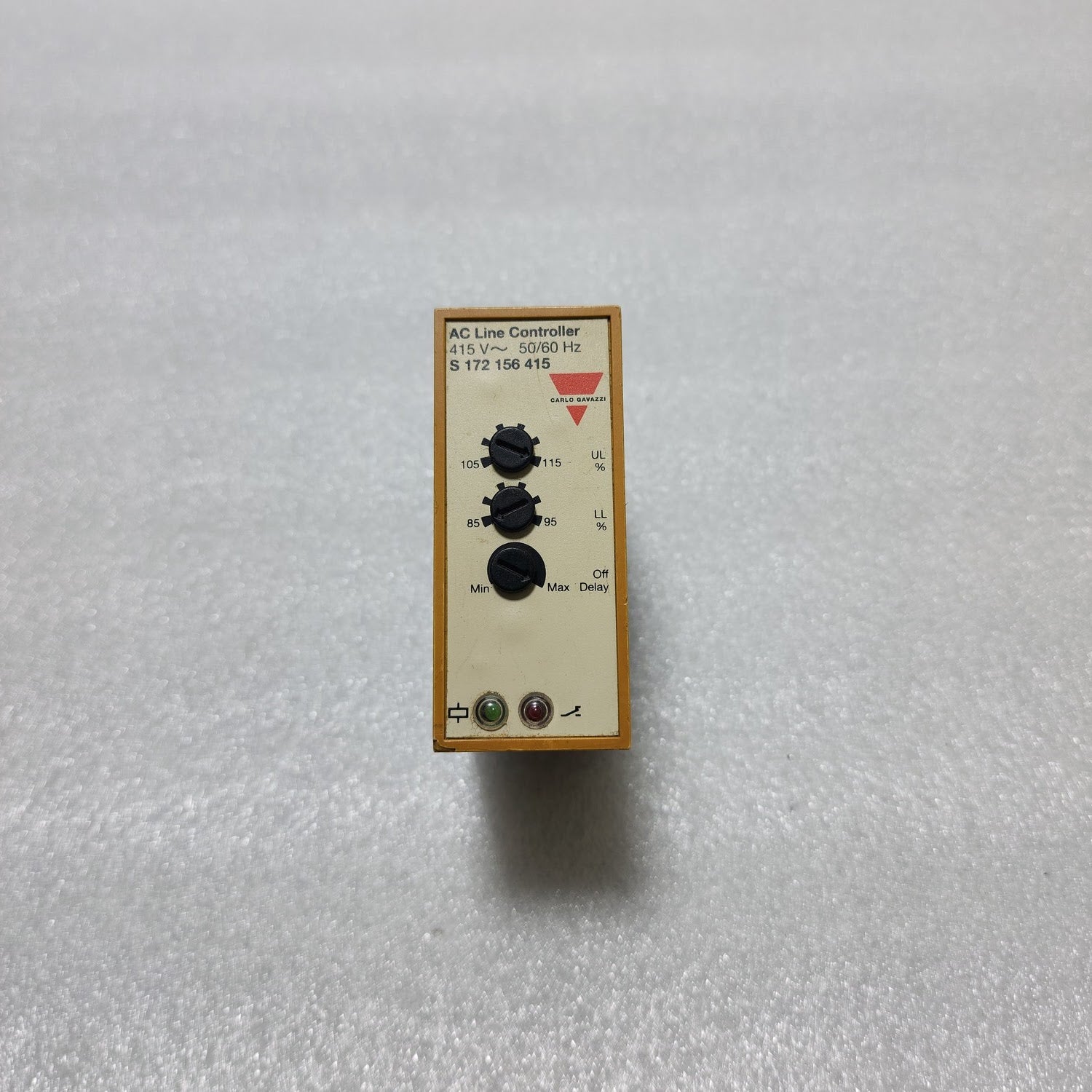 CARLO GAVAZZI S 172 156 415 AC LINE CONTROLLER 415V AC