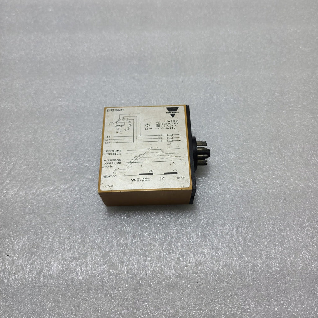 CARLO GAVAZZI S 172 156 415 AC LINE CONTROLLER 415V AC