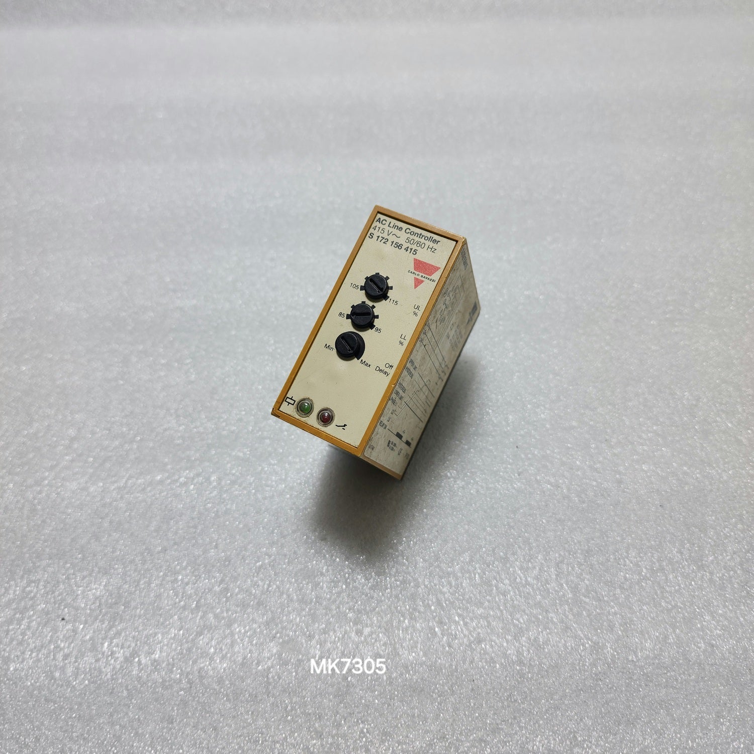 CARLO GAVAZZI S 172 156 415 AC LINE CONTROLLER 415V AC