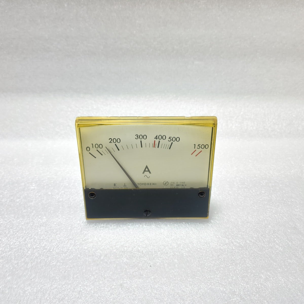 TOYO KEIKI ACF-12N AMMETER 0-1500A