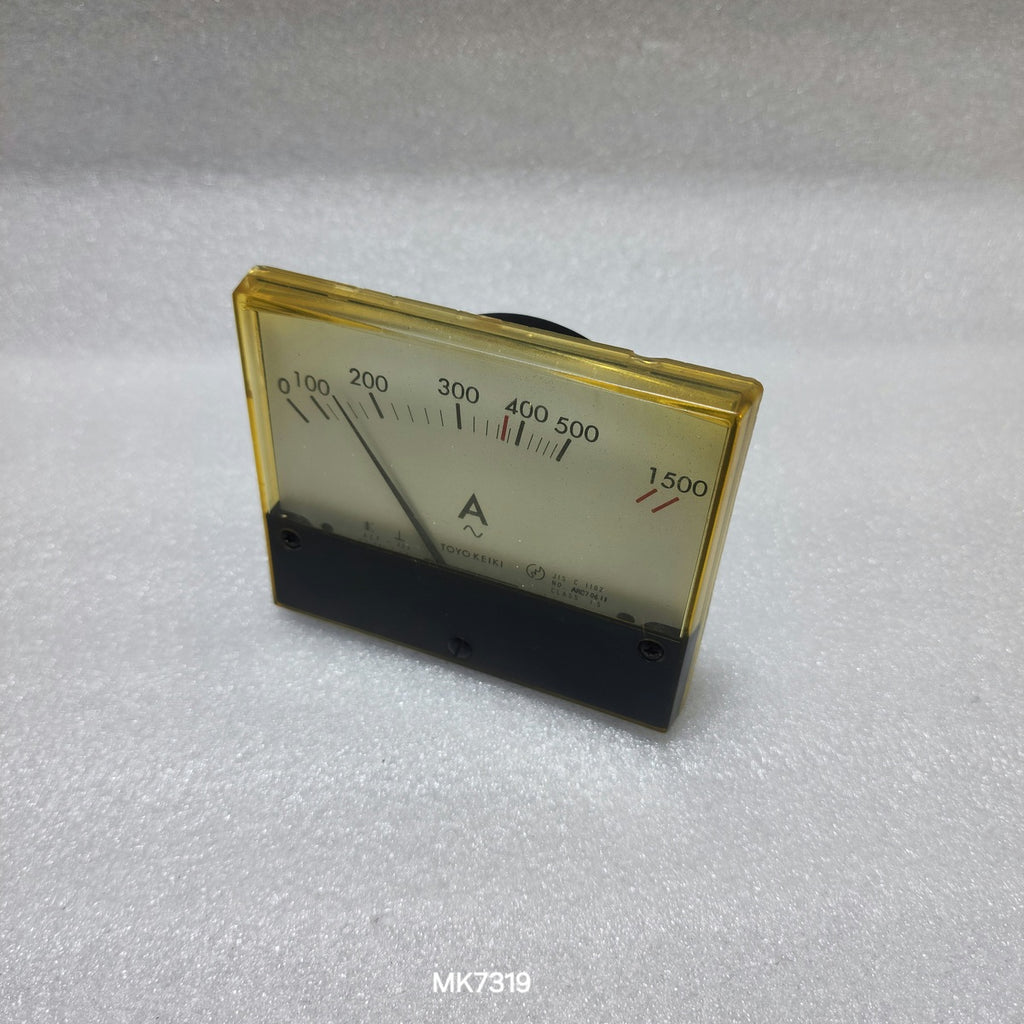 TOYO KEIKI ACF-12N AMMETER 0-1500A
