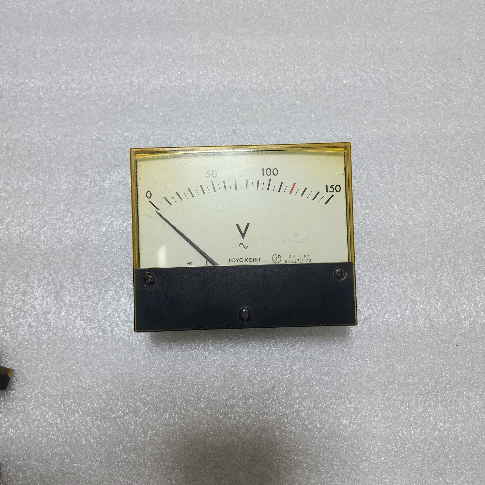 TOYO KEIKI SCF-12NV VOLT METER 0-150V
