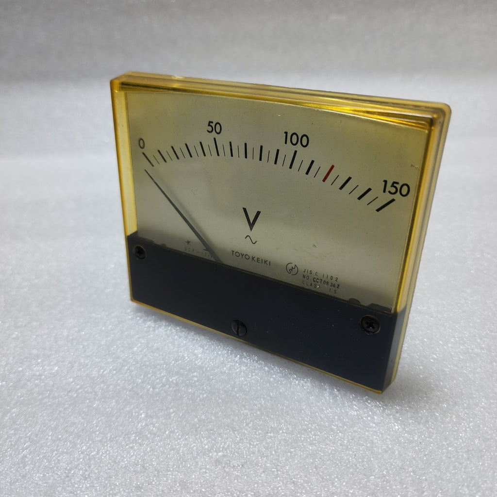 TOYO KEIKI SCF-12NV VOLT METER 0-150V