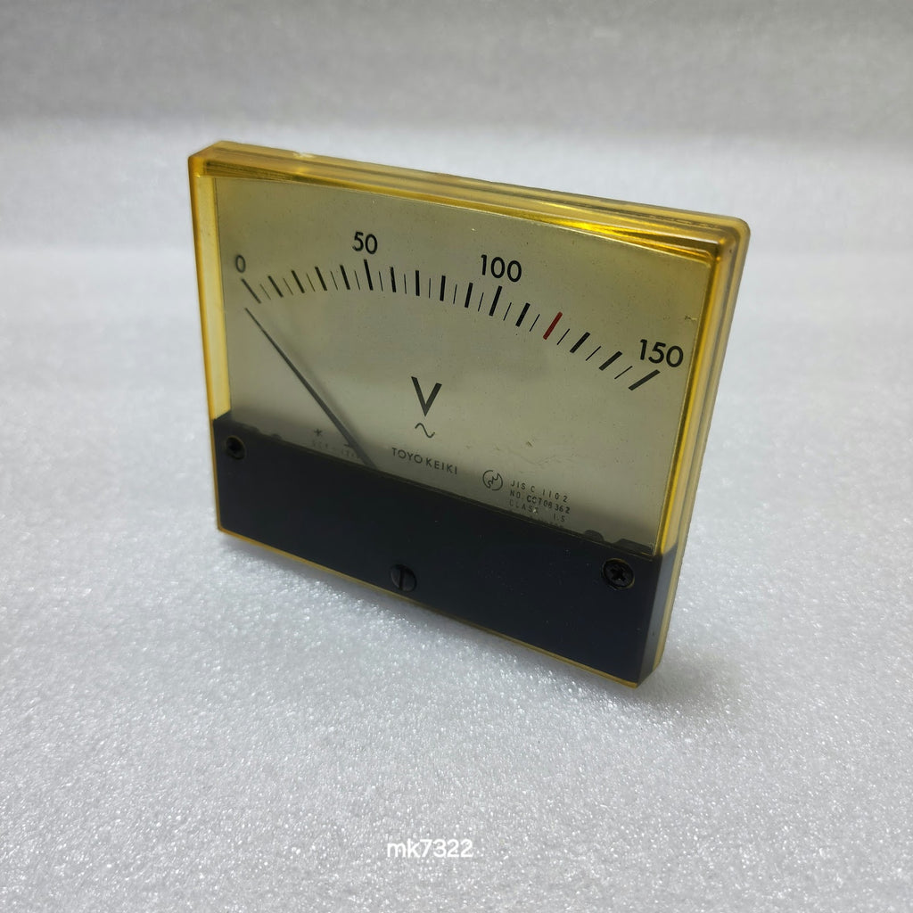 TOYO KEIKI SCF-12NV VOLT METER 0-150V