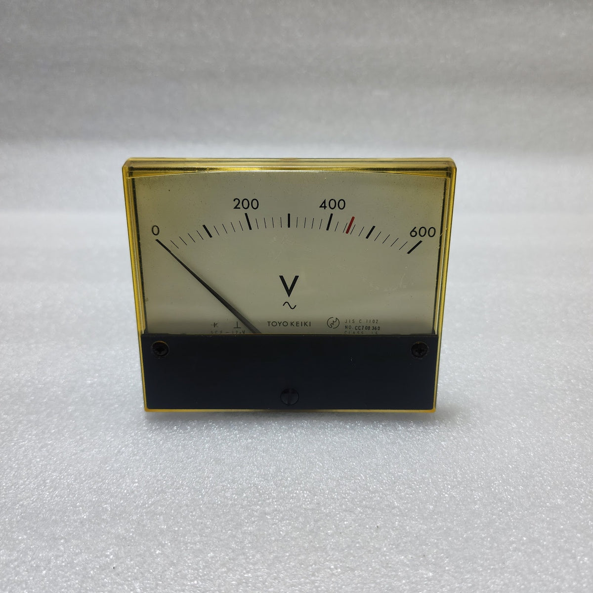 TOYO KEIKI SCF-12NV VOLT METER 0-600V