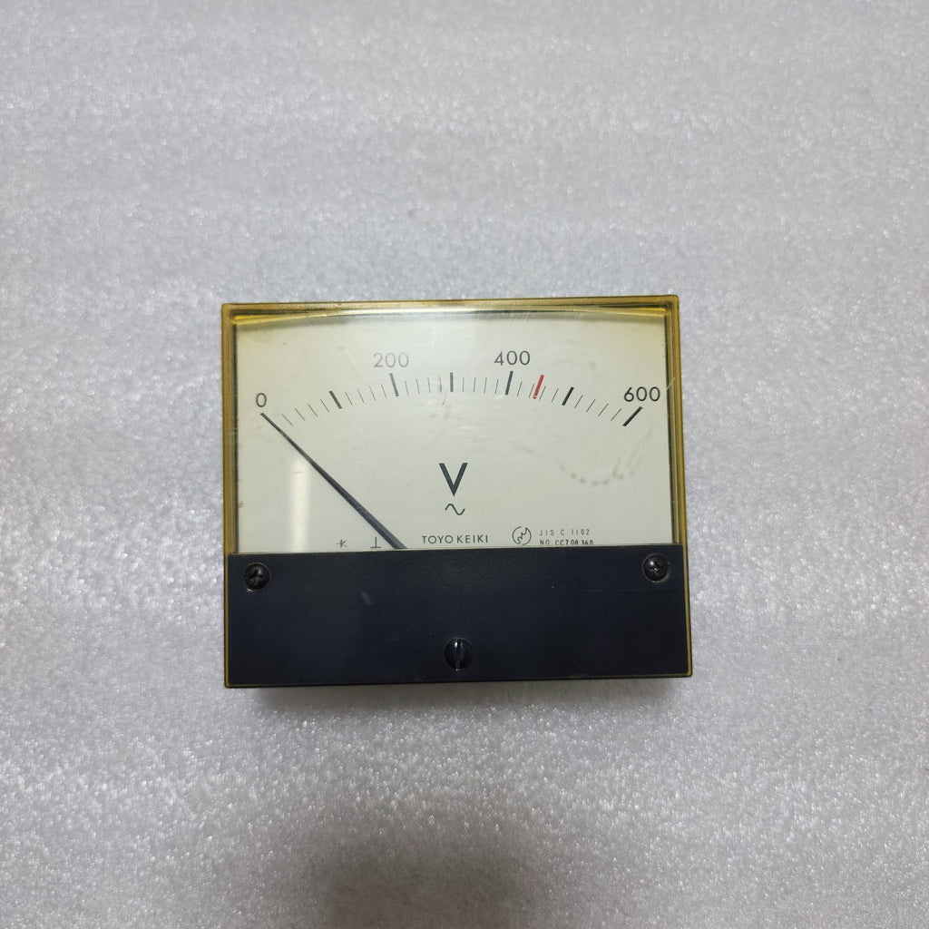 TOYO KEIKI SCF-12NV VOLT METER 0-600V