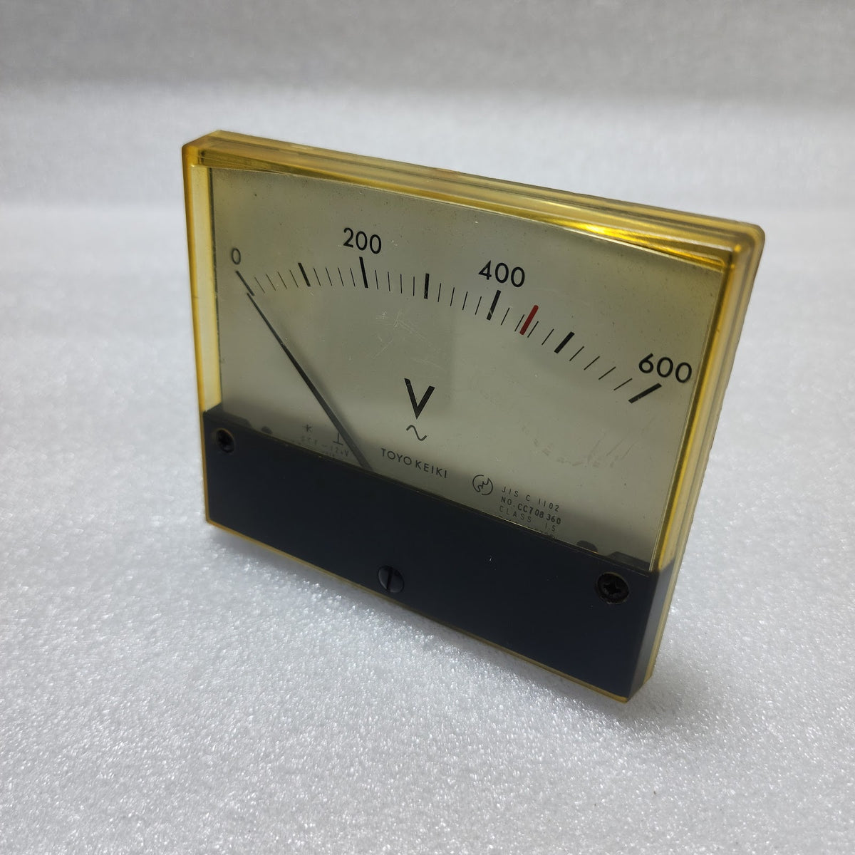 TOYO KEIKI SCF-12NV VOLT METER 0-600V