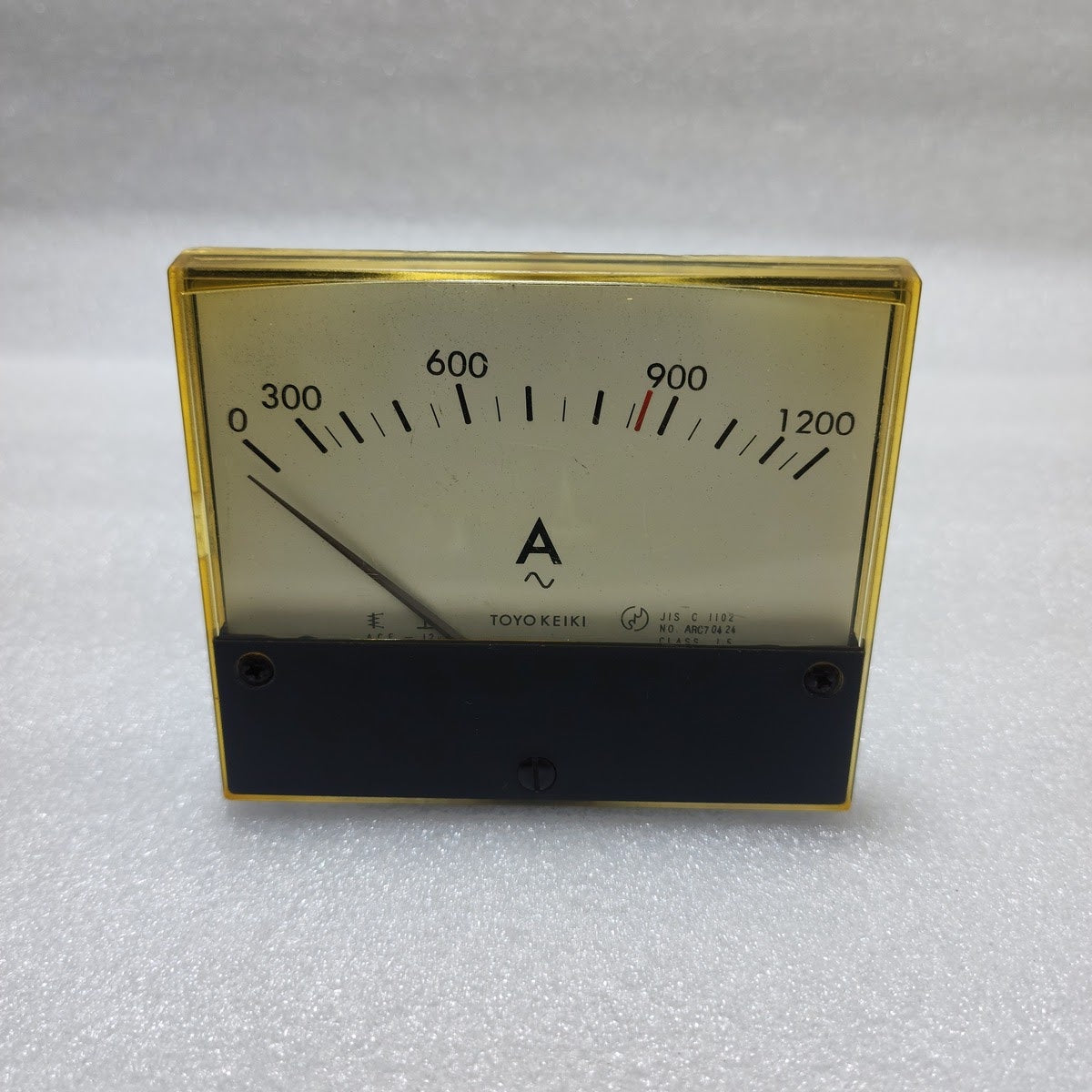 TOYO KEIKI ACF-12N AMMETER 0-1200A