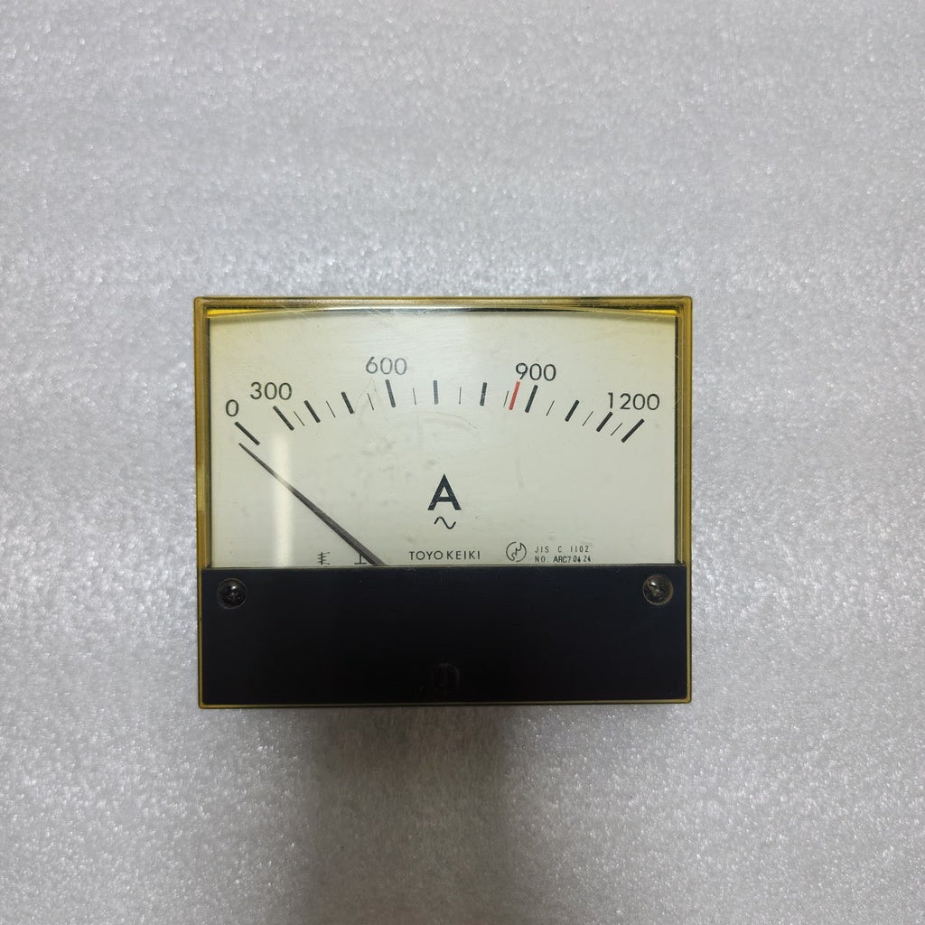 TOYO KEIKI ACF-12N AMMETER 0-1200A