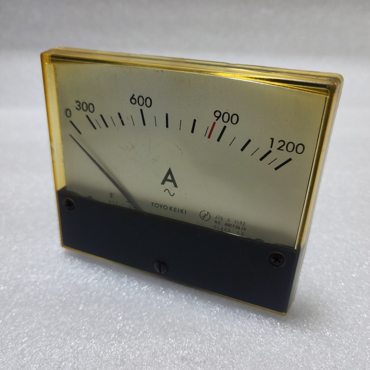 TOYO KEIKI ACF-12N AMMETER 0-1200A