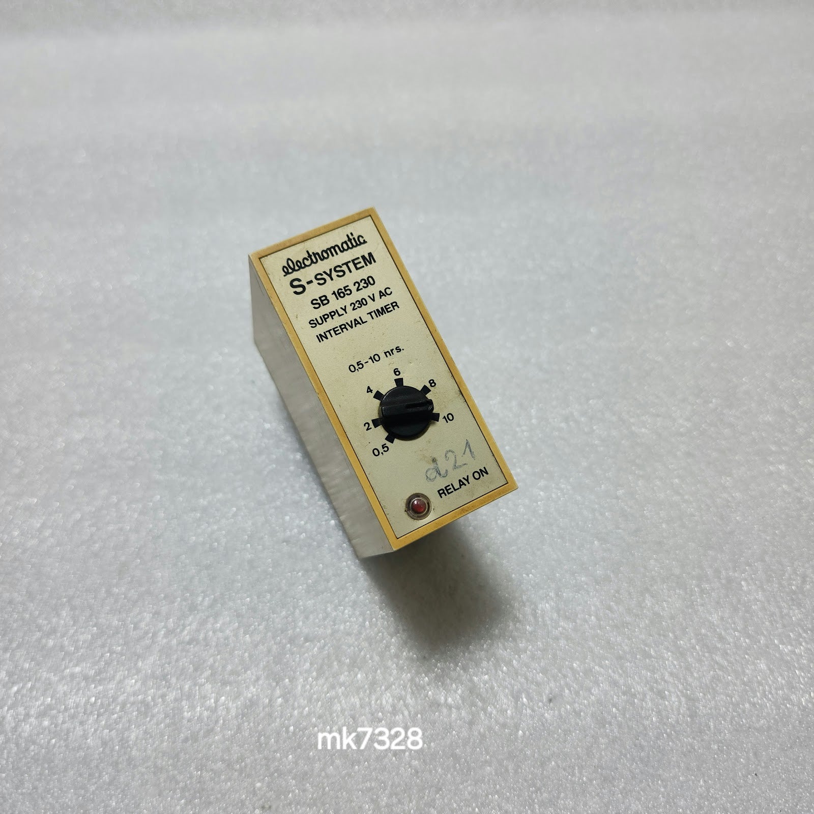 ELECTROMATIC S-SYSTEM SB165230 INTERVAL TIMER 230VAC