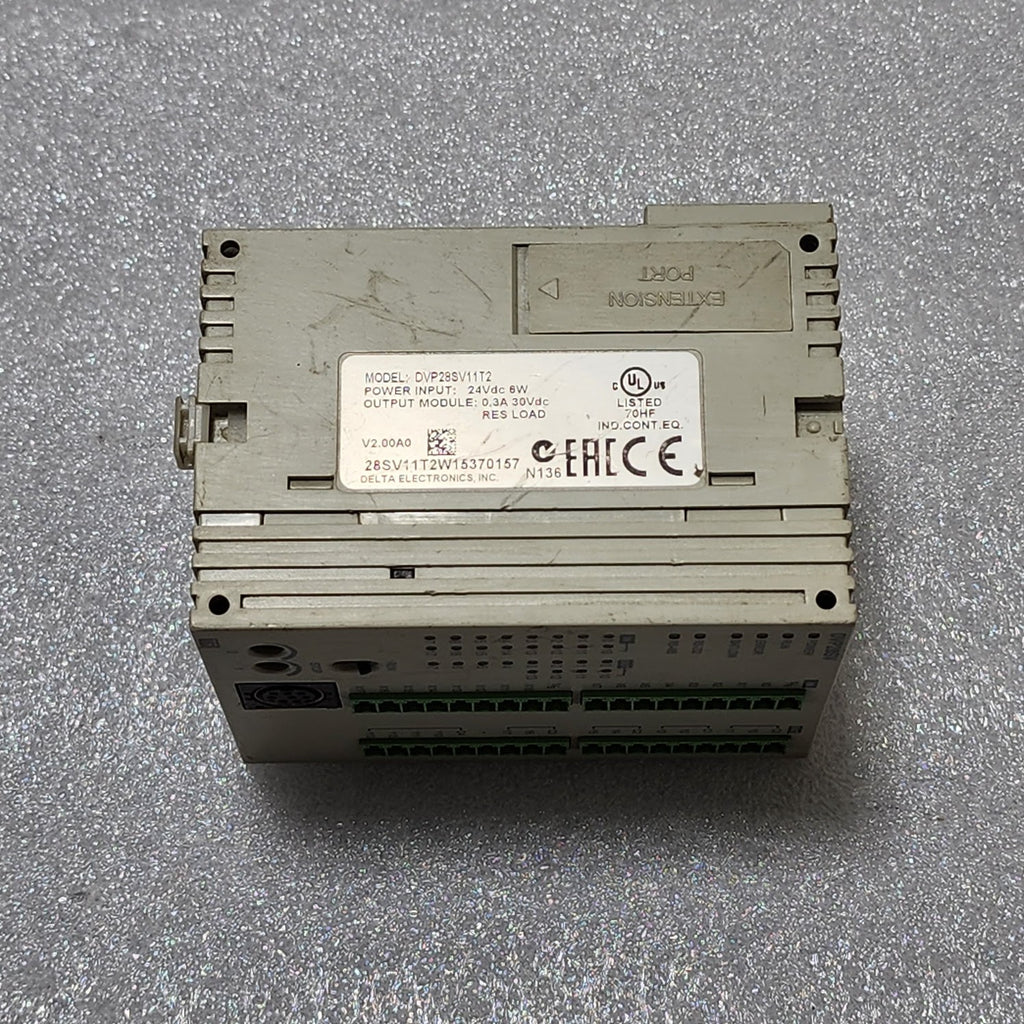 DELTA ELECTRONICS DVP28SV11T2 PLC I/O MODULES