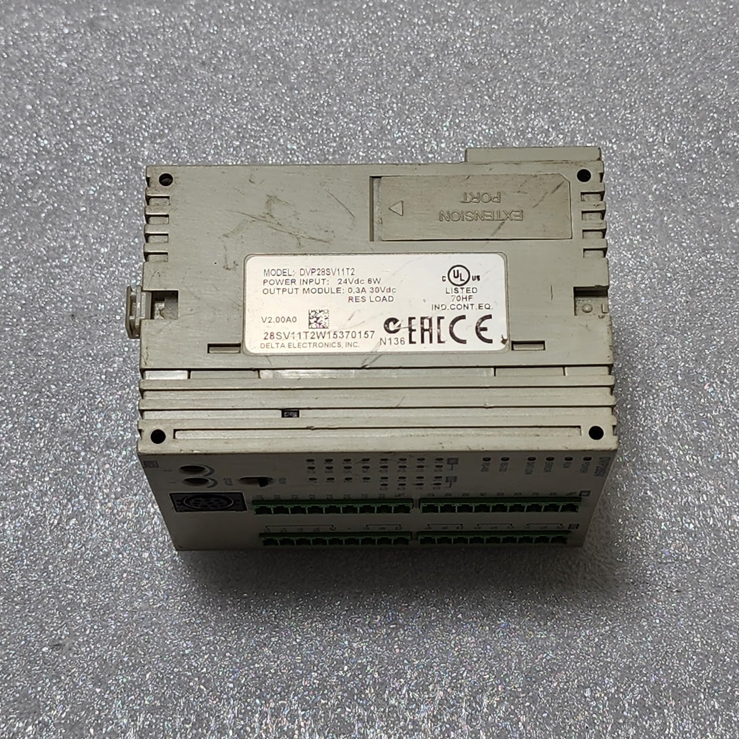 DELTA ELECTRONICS DVP28SV11T2 PLC I/O MODULES