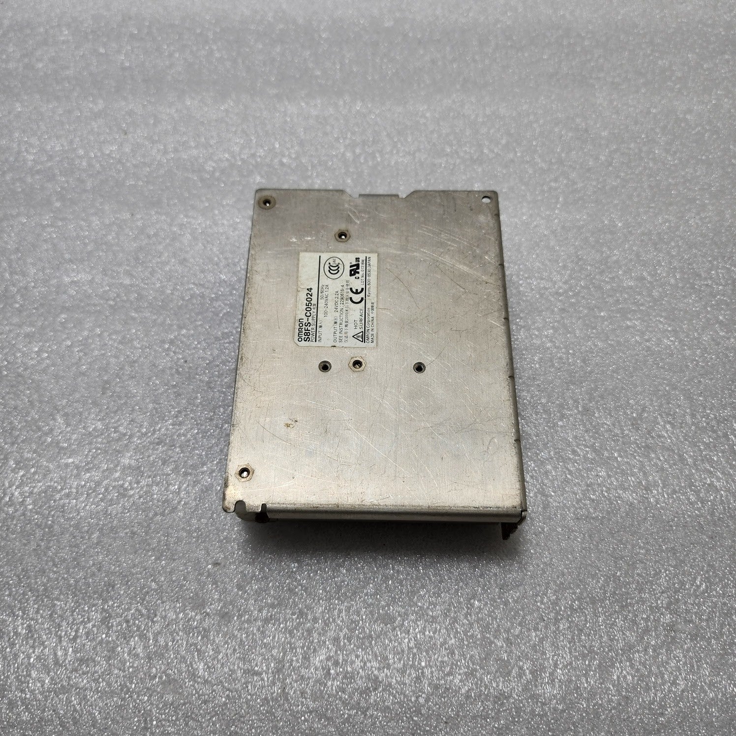 OMRON S8FS-C05024 POWER SUPPLY 24VDC 2.2A