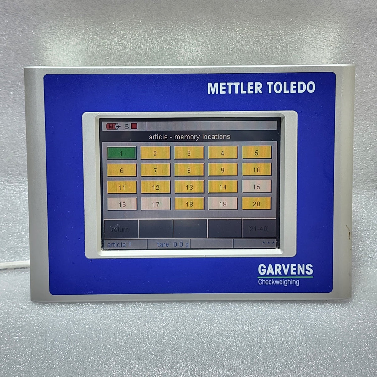 METTLER TOLEDO 5PP320.0571-K05 POWER PANEL 300 24VDC