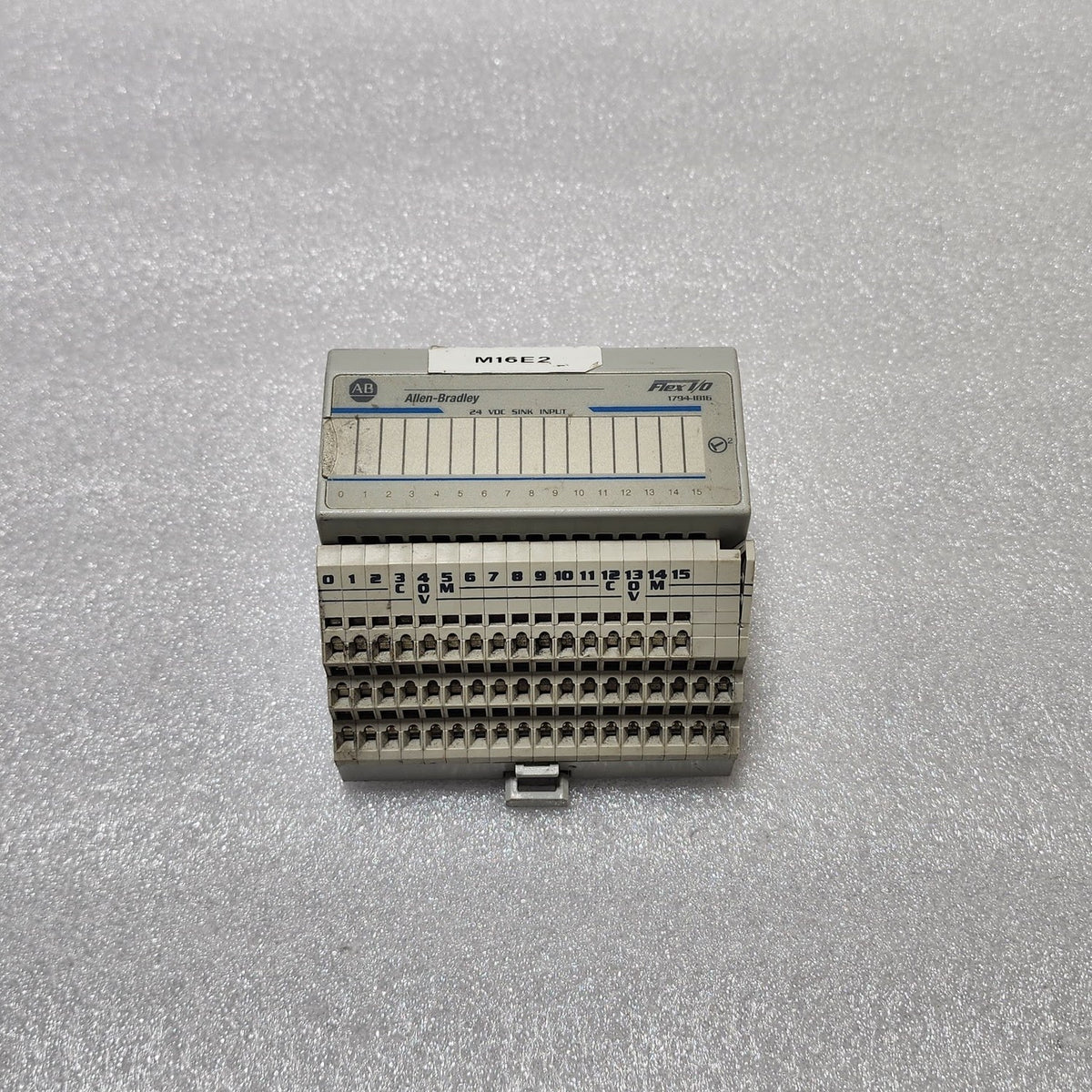 ALLEN BRADLEY CAT 1794-IB16 SER A I/O DISCRETE INPUT MODULE 96145678 1794-TB3S