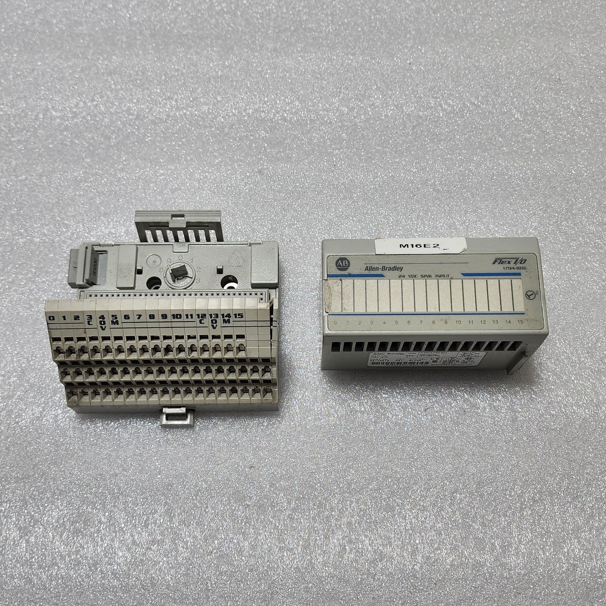 ALLEN BRADLEY CAT 1794-IB16 SER A I/O DISCRETE INPUT MODULE 96145678 1794-TB3S