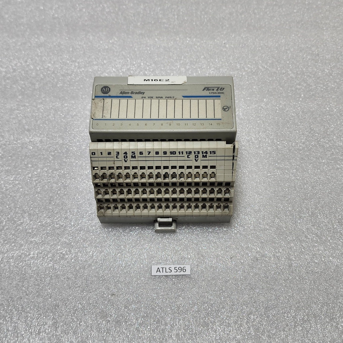 ALLEN BRADLEY CAT 1794-IB16 SER A I/O DISCRETE INPUT MODULE 96145678 1794-TB3S