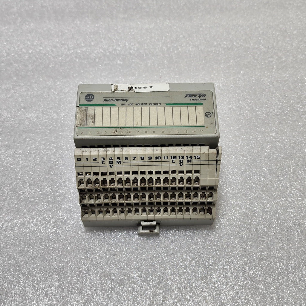 ALLEN BRADLEY CAT 1794-OB16 SER A 96221875 1794-TB3S