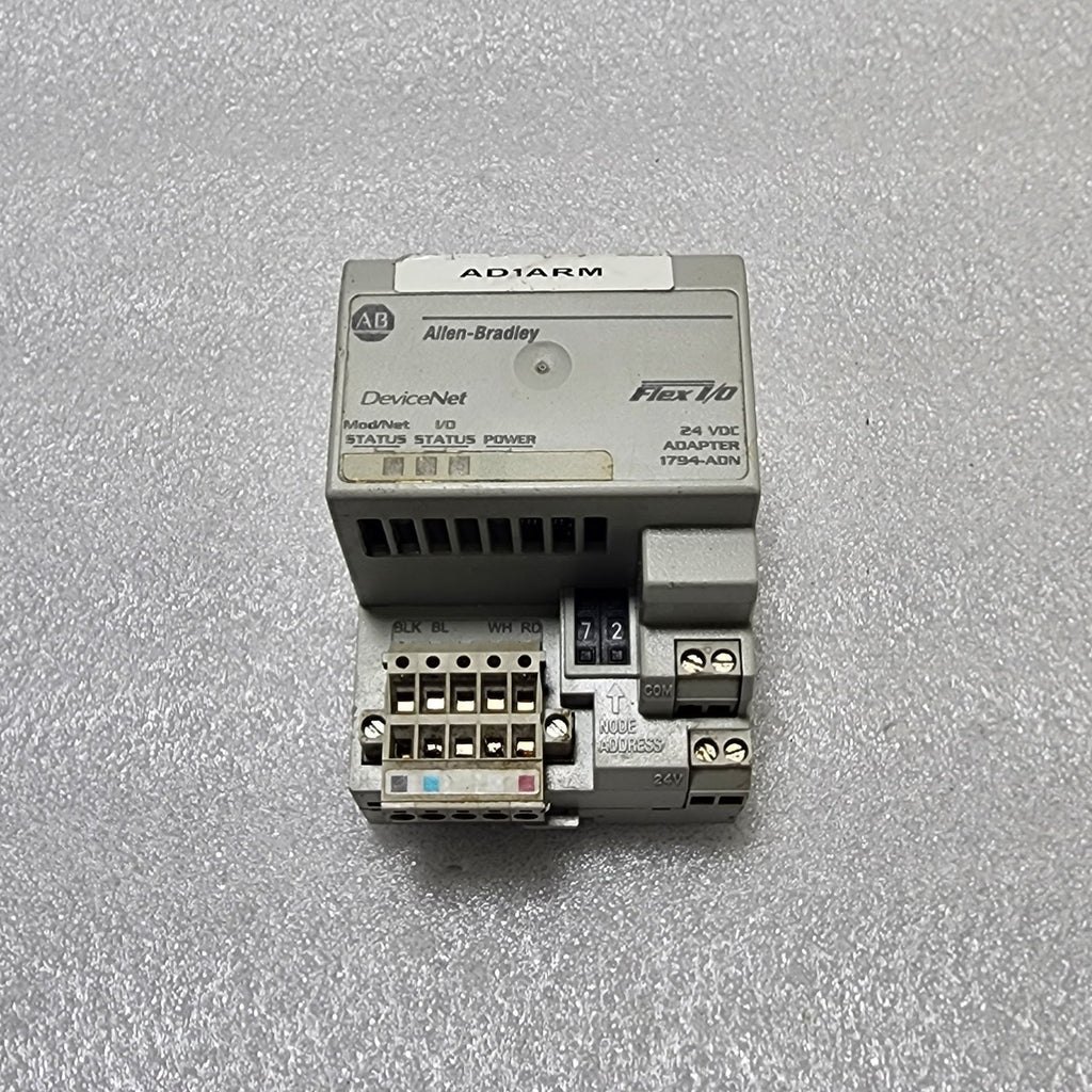 ALLEN BRADLEY CAT 1794-ADN SER B DEVICE NET ADAPTER