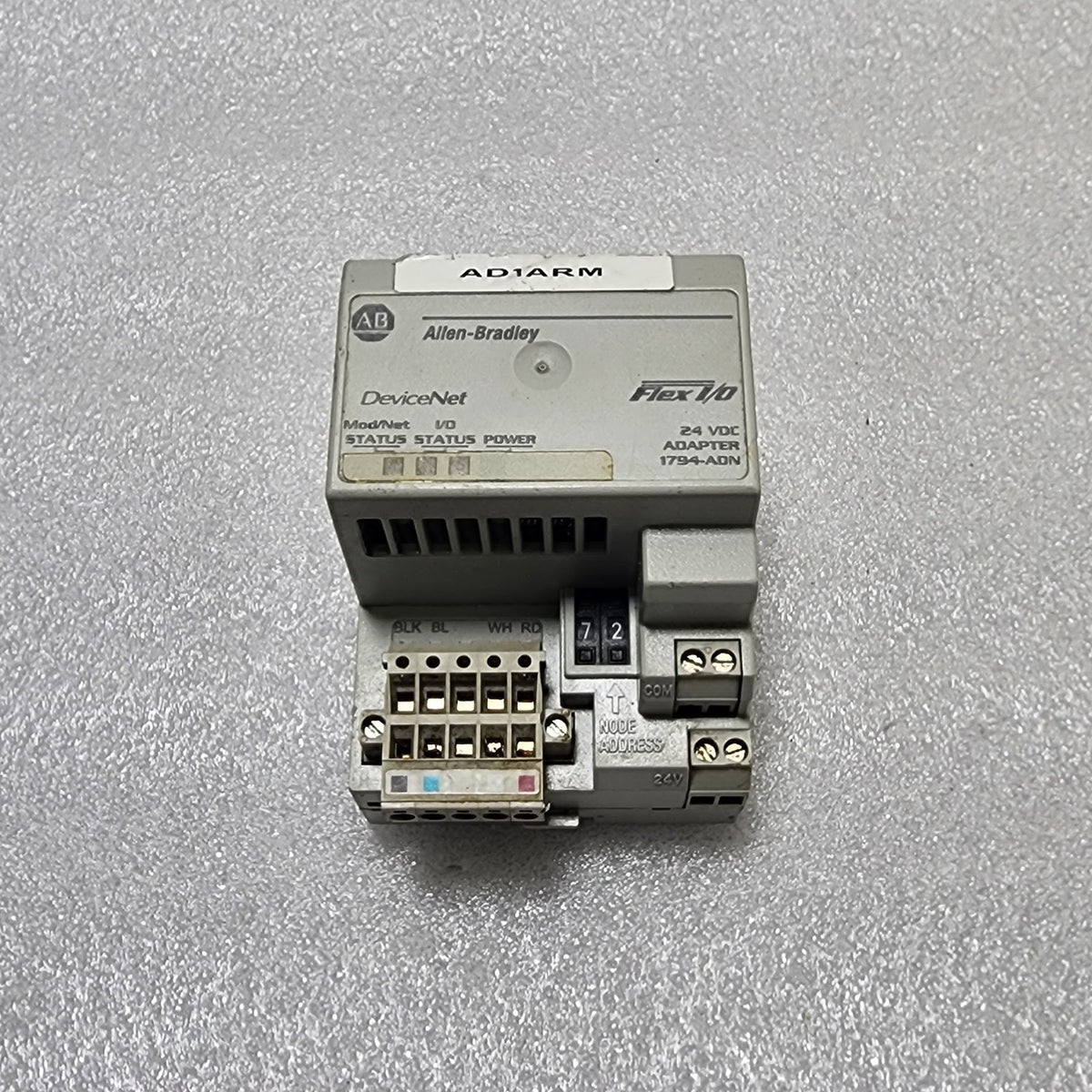 ALLEN BRADLEY CAT 1794-ADN SER B DEVICE NET ADAPTER