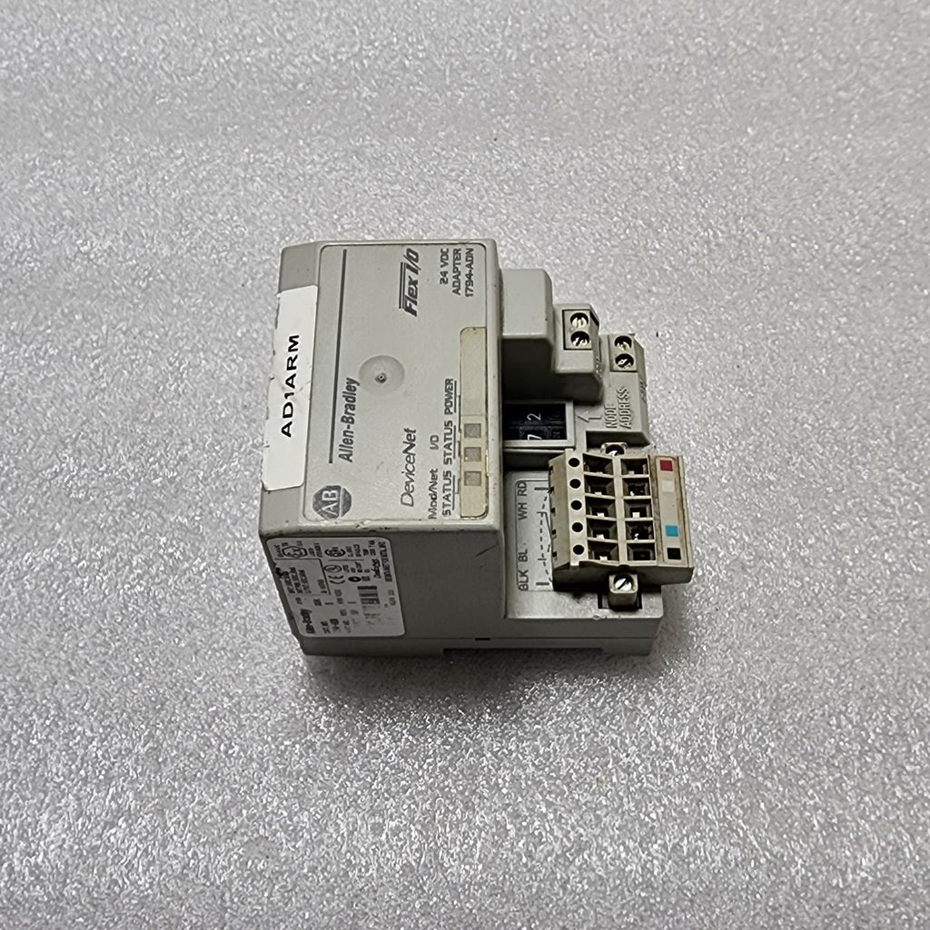 ALLEN BRADLEY CAT 1794-ADN SER B DEVICE NET ADAPTER