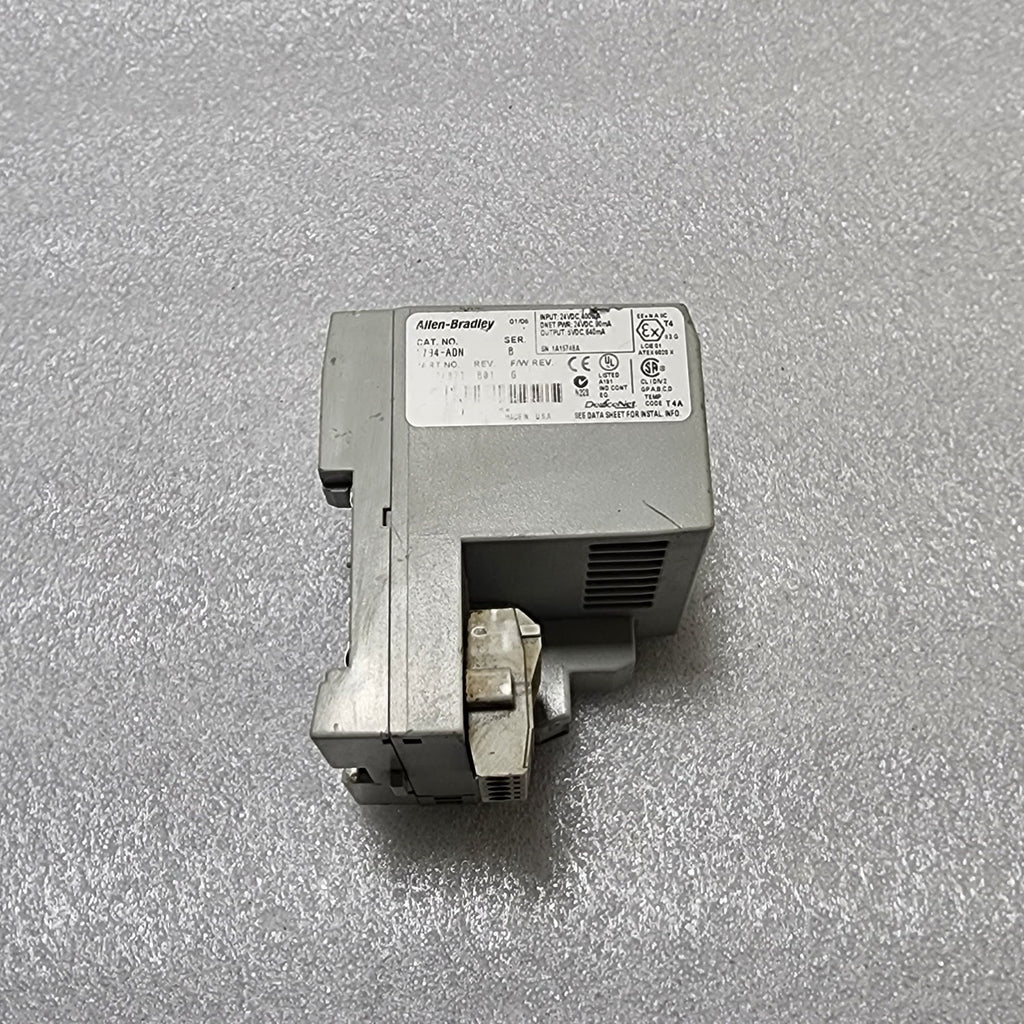 ALLEN BRADLEY CAT 1794-ADN SER B DEVICE NET ADAPTER