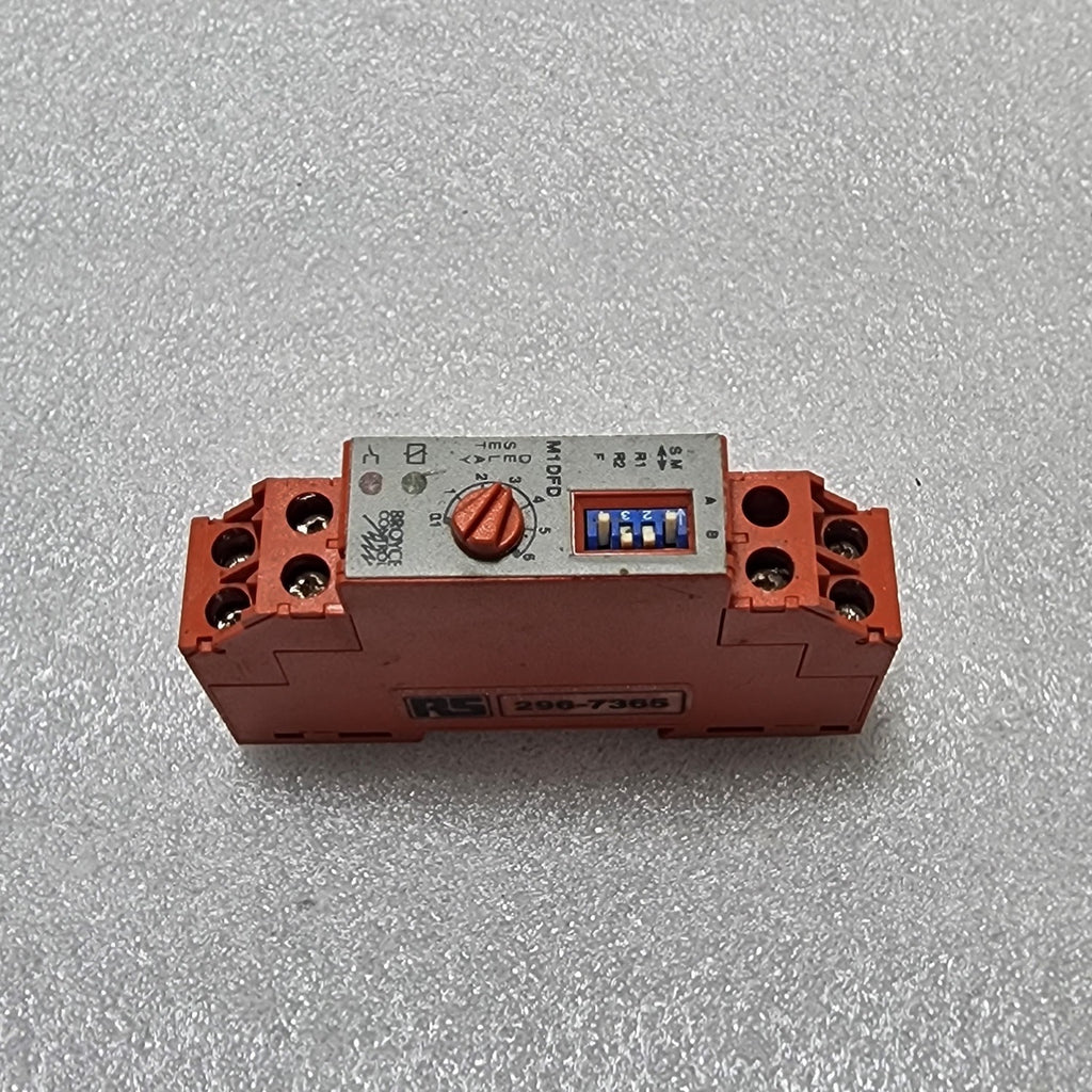 BROYCE CONTROL M1DFD TIME DELAY RELAY RS 296-7365
