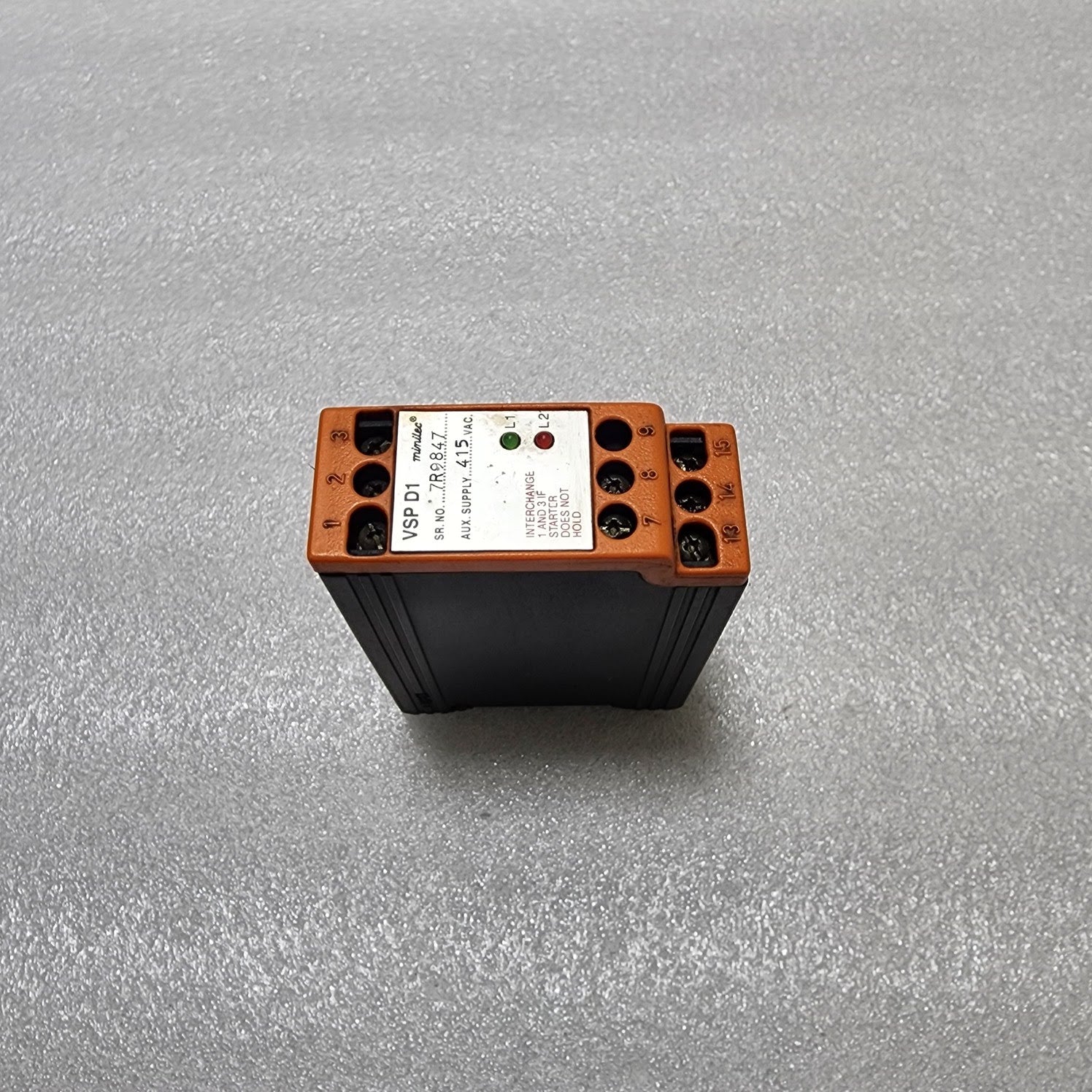 MINILEC VSP D1 PHASE FAILURE RELAY 415V