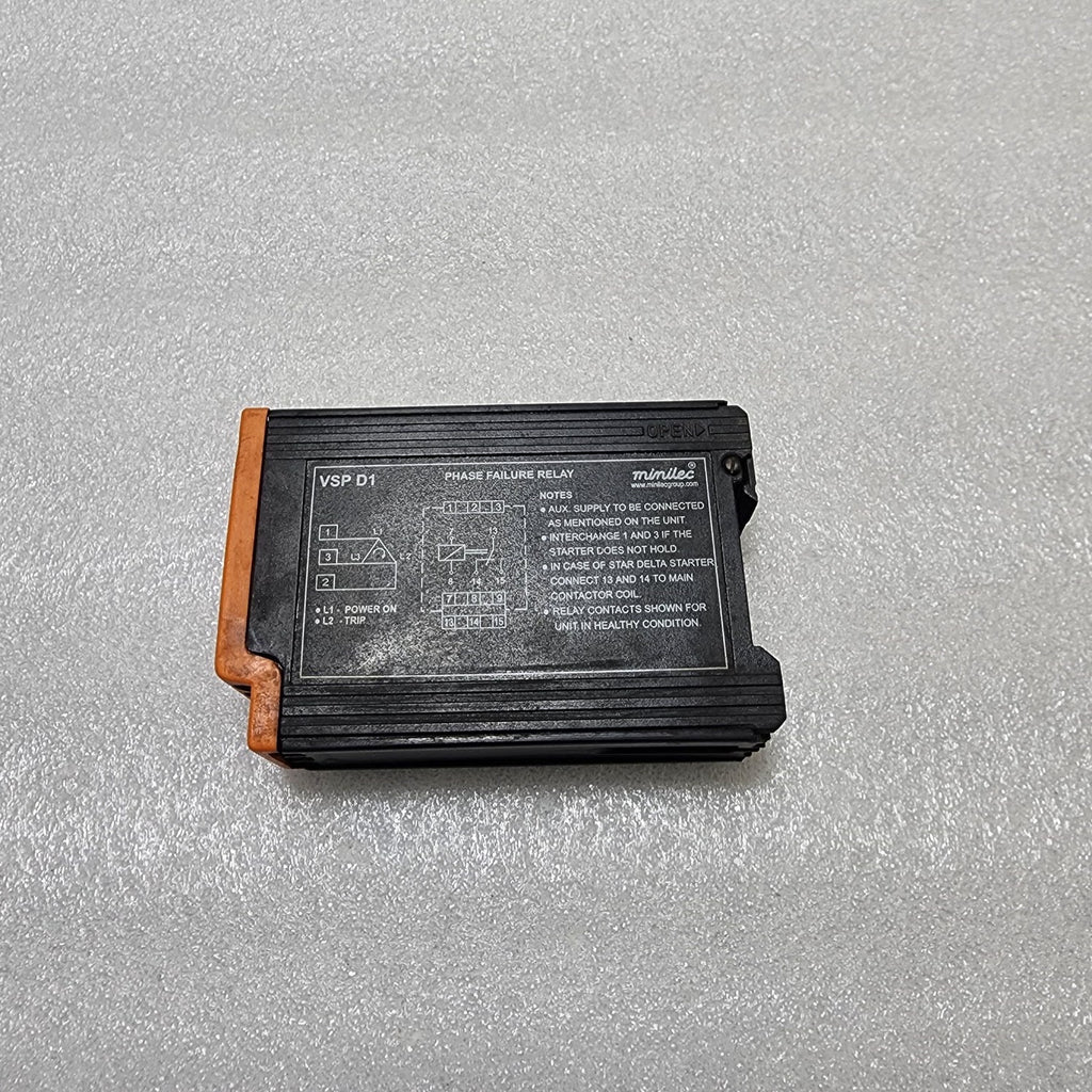 MINILEC VSP D1 PHASE FAILURE RELAY 415V