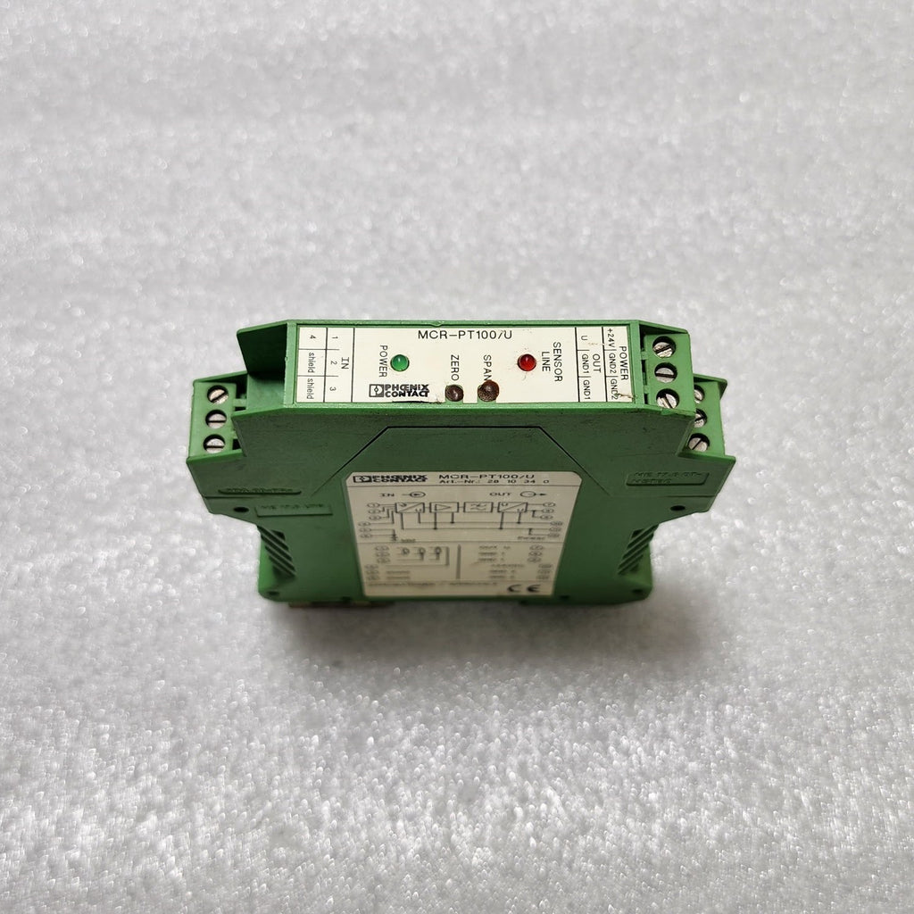 PHOENIX CONTACT MCR-PT100/U TRANSDUCER 2810340