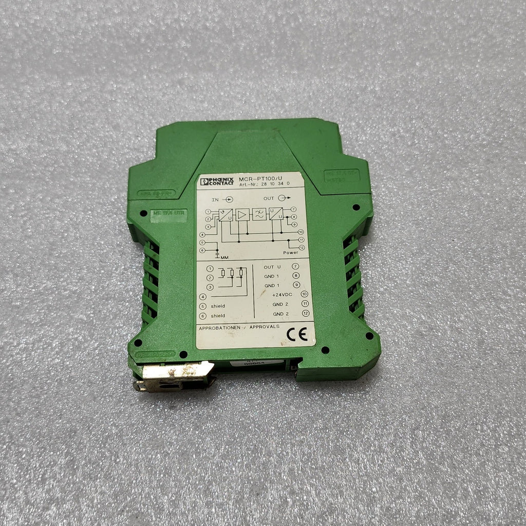 PHOENIX CONTACT MCR-PT100/U TRANSDUCER 2810340