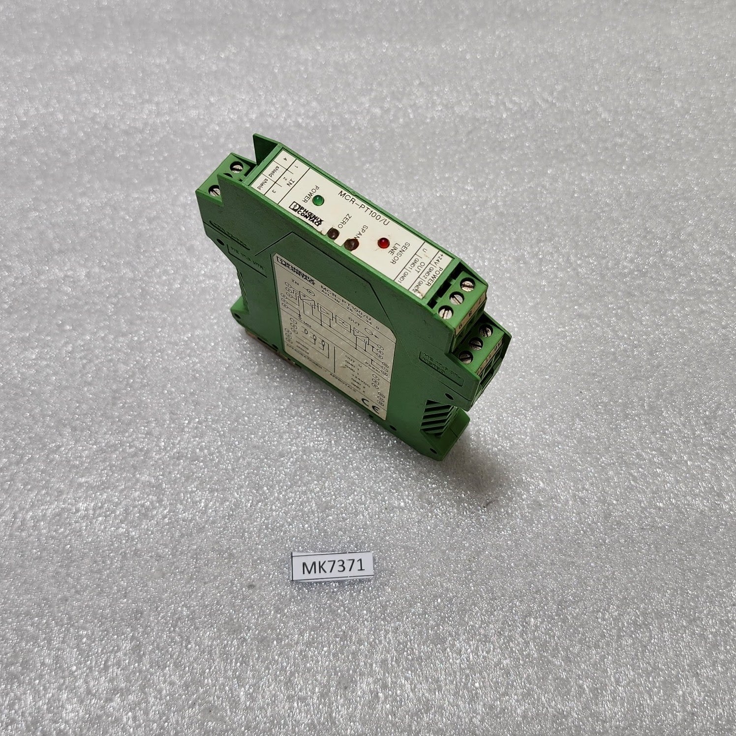 PHOENIX CONTACT MCR-PT100/U TRANSDUCER 2810340